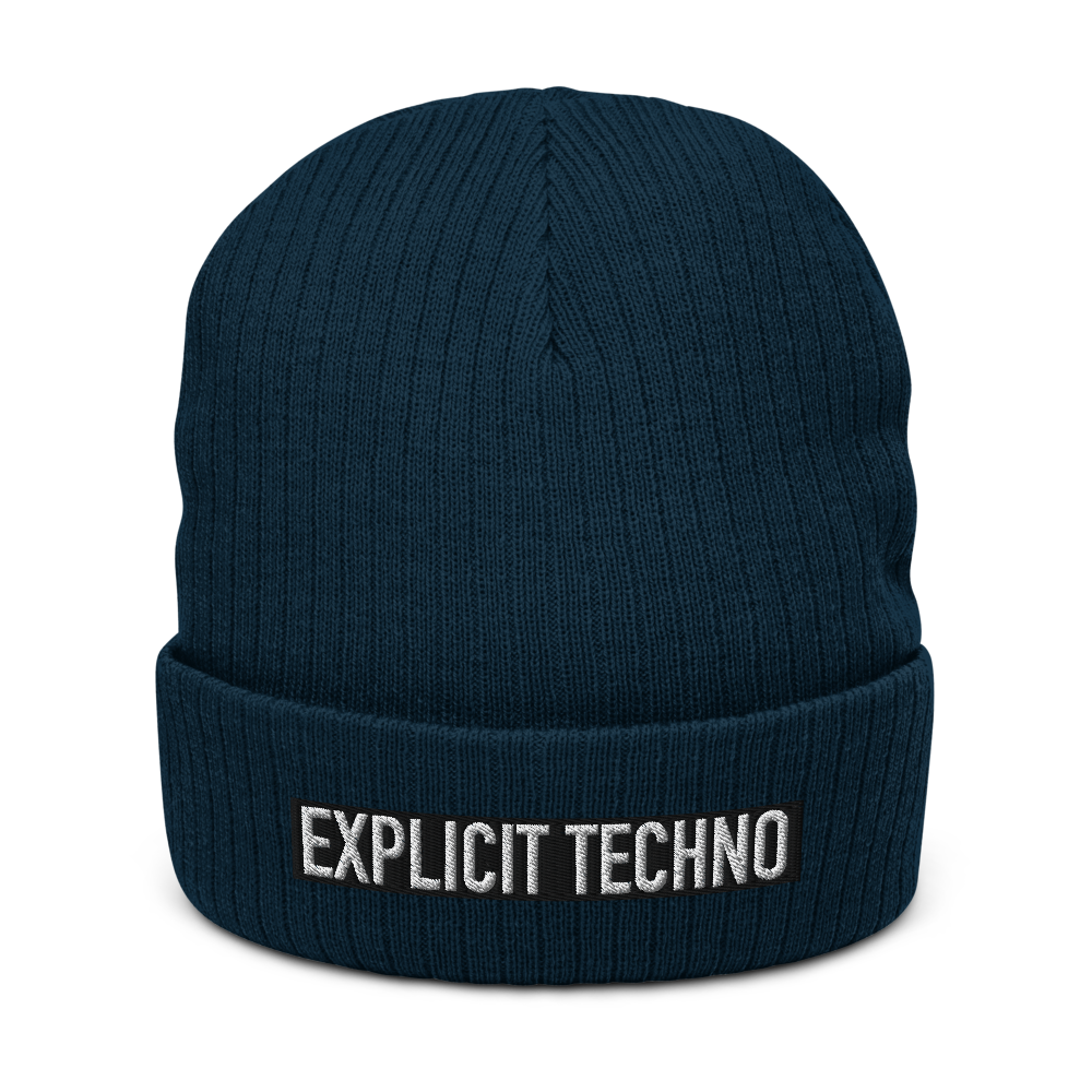 Explicit Techno | Beanie Eco - TechtelMechtel