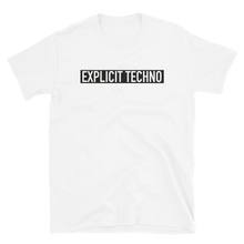 Lade das Bild in den Galerie-Viewer, Explicit Techno | T-Shirt Uni - TechtelMechtel
